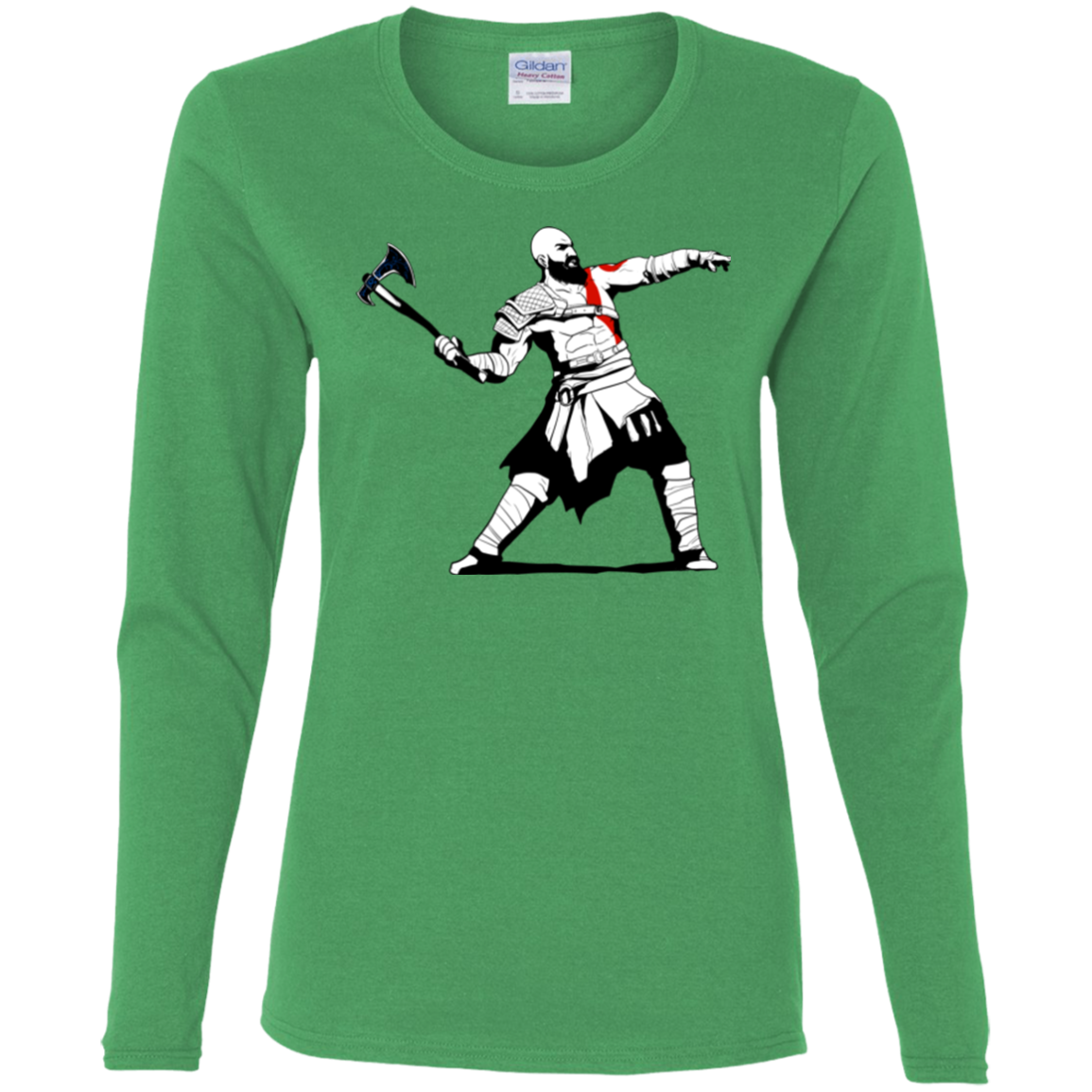 Kratos Banksy Women's Long Sleeve T-Shirt