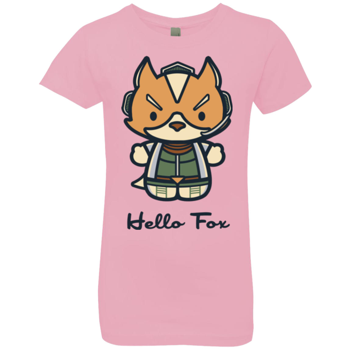 Hello Fox Girls Premium T-Shirt