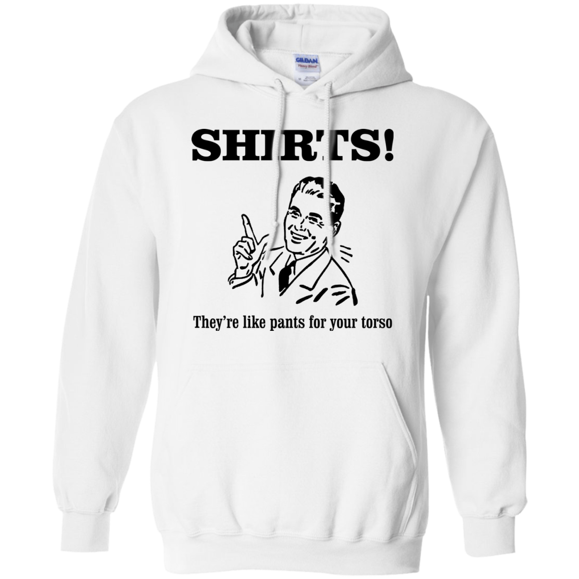Shirts like pants Pullover Hoodie
