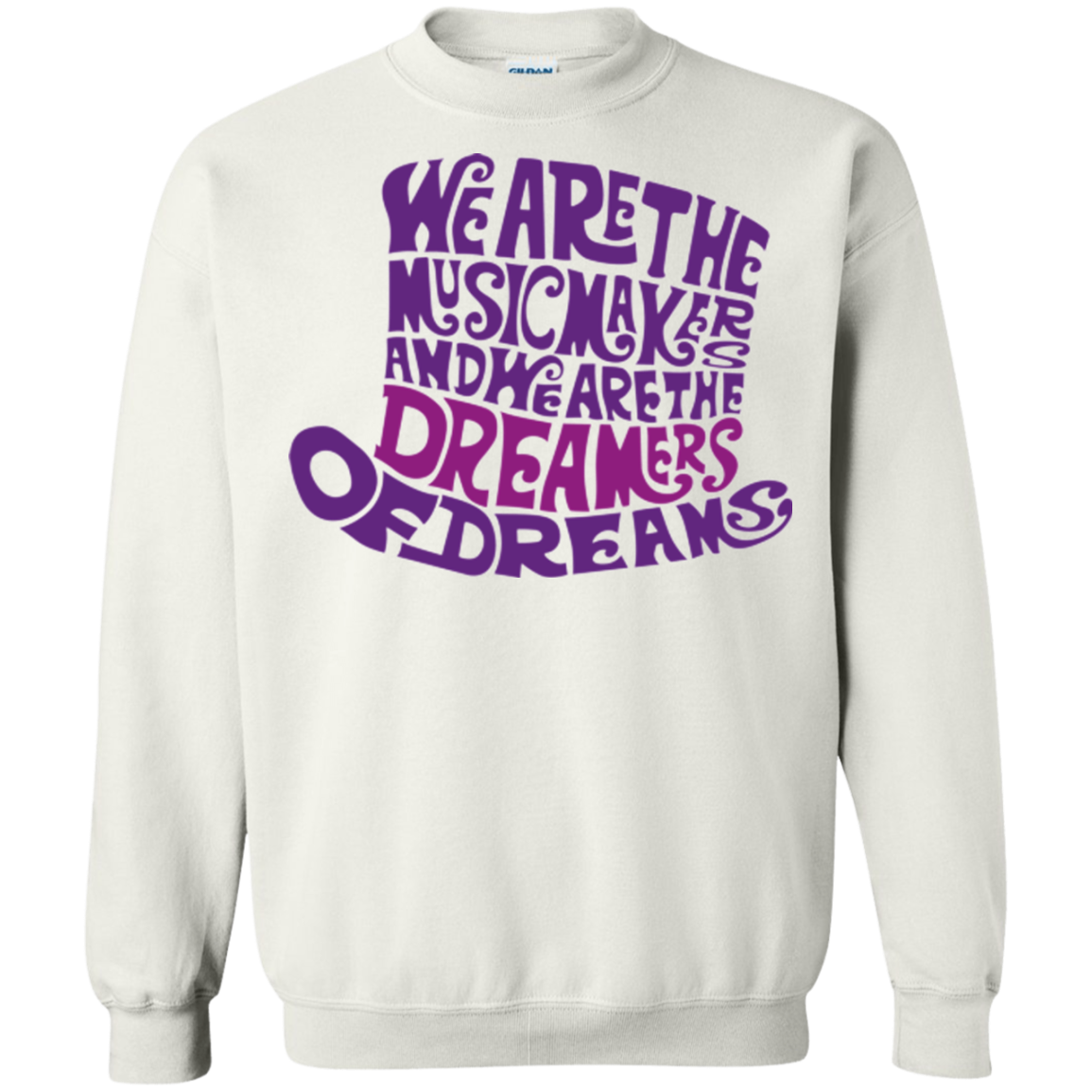 Wonka Purple Crewneck Sweatshirt