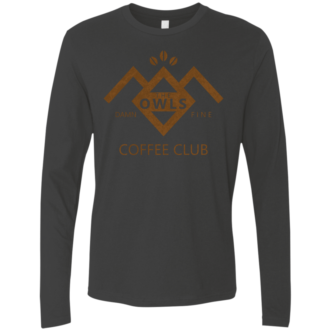 Coffee Club Men's Premium Long Sleeve