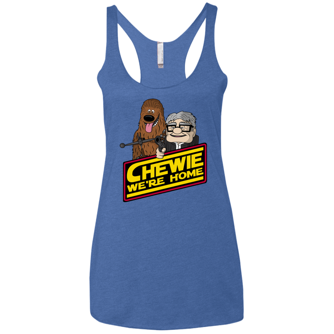 We're home Women's Triblend Racerback Tank