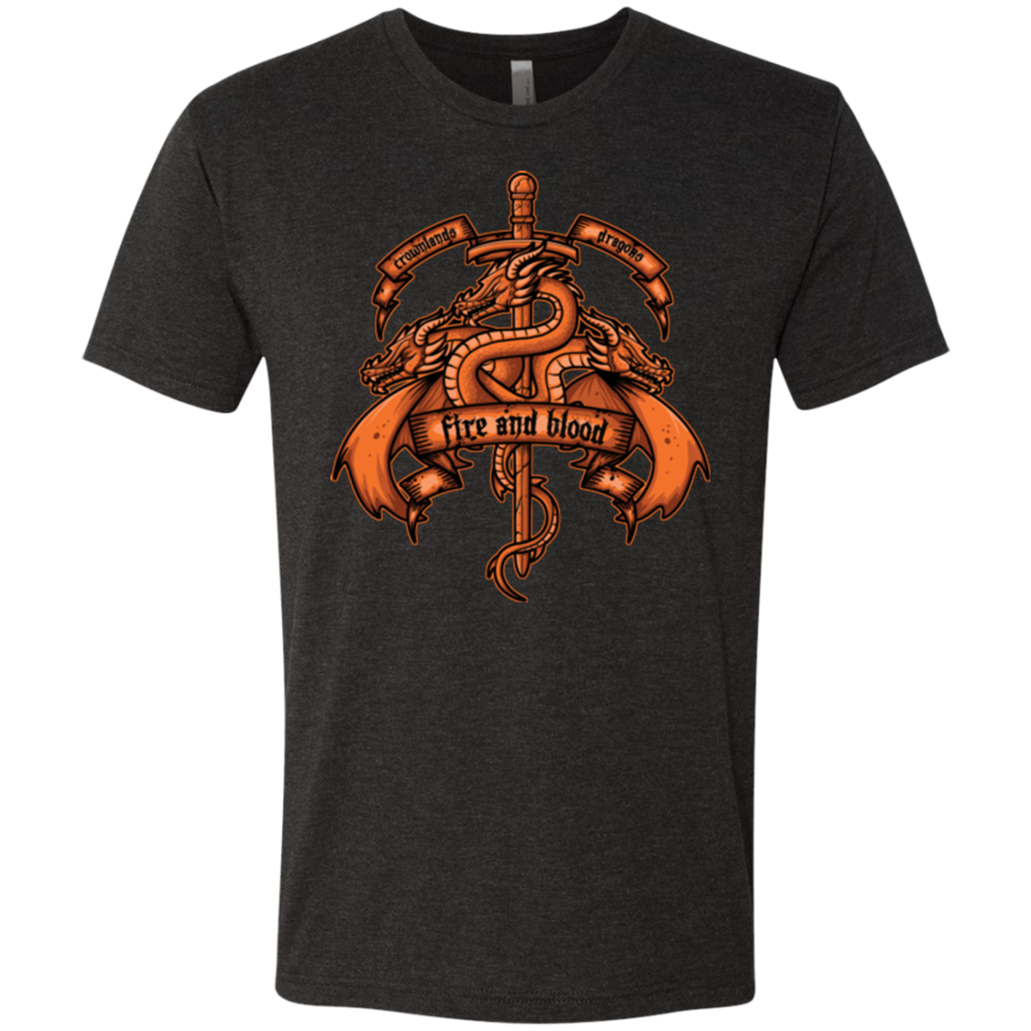FIRE AND BLOOD Men's Triblend T-Shirt