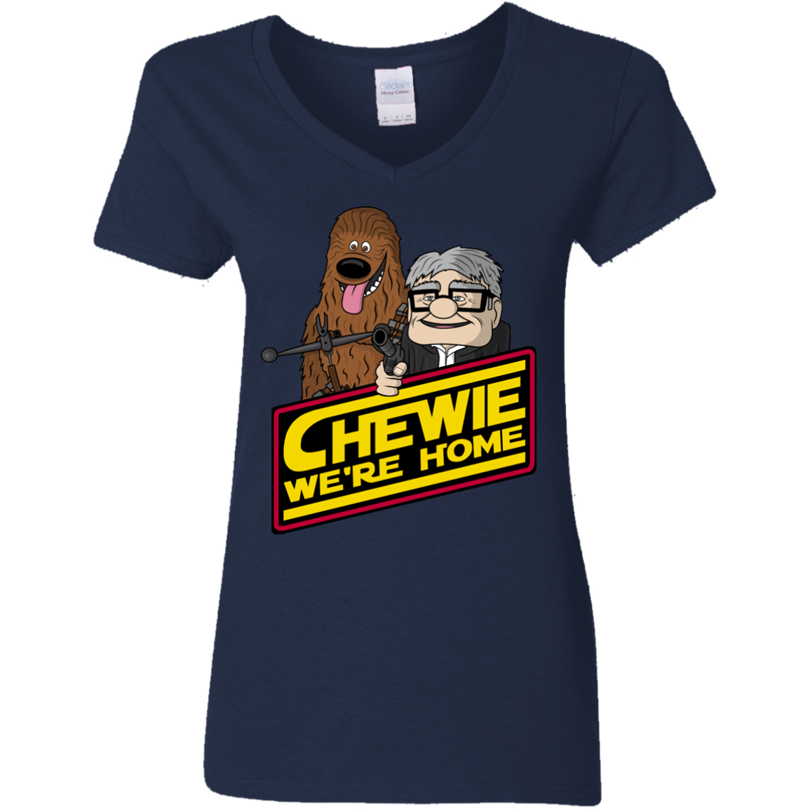 We're home Women's V-Neck T-Shirt