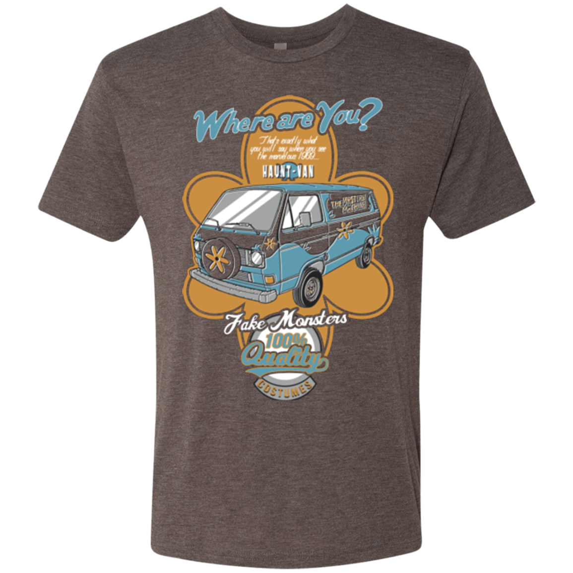 Haunt Van Men's Triblend T-Shirt