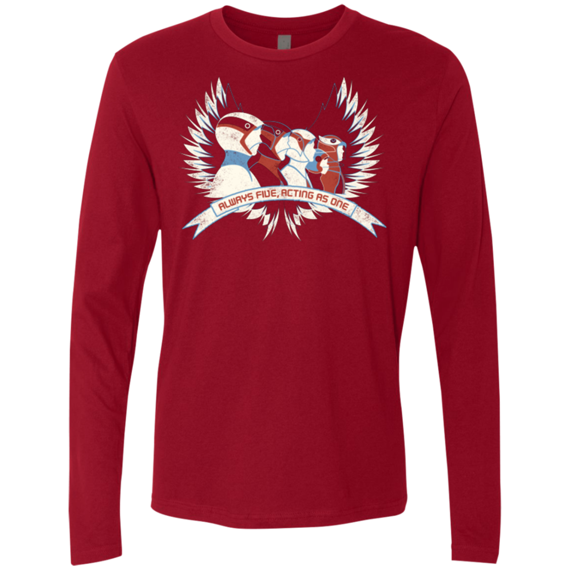 Always Five Acting As One Men's Premium Long Sleeve