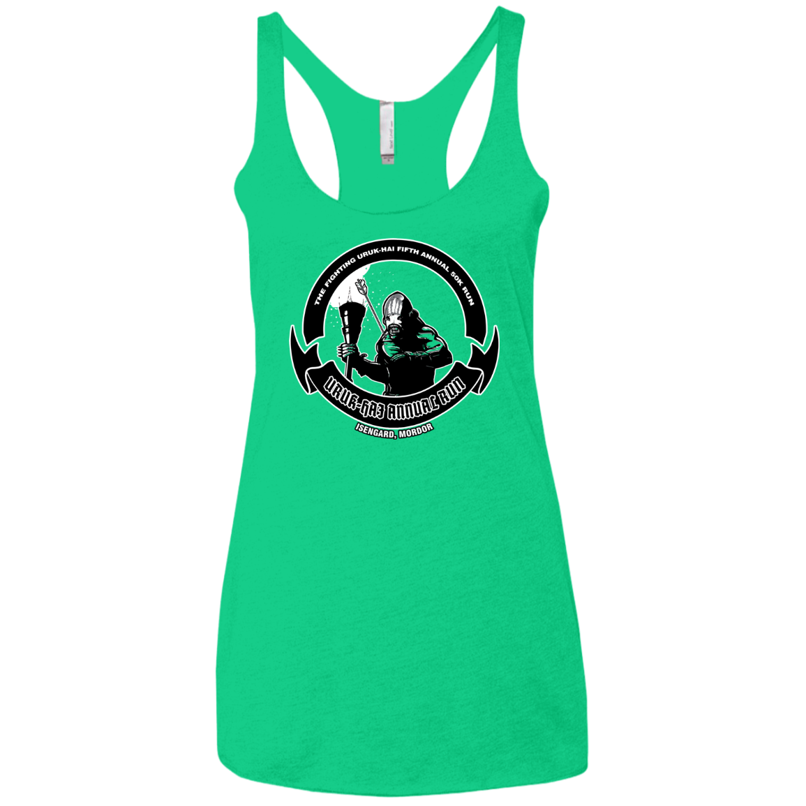 Uruk Hai Annual Run Women's Triblend Racerback Tank