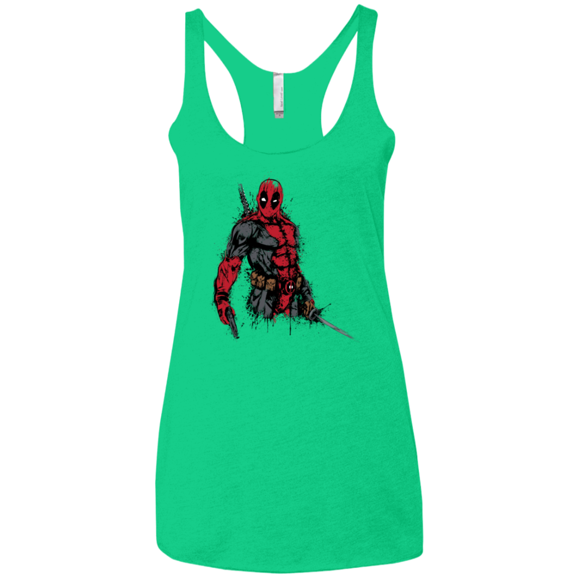 The Merc (2) Women's Triblend Racerback Tank