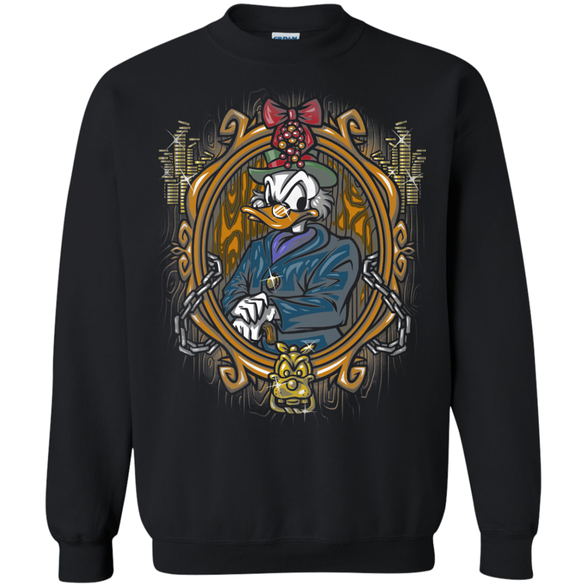 Mickeys Christmas Carol Scrooge Crewneck Sweatshirt