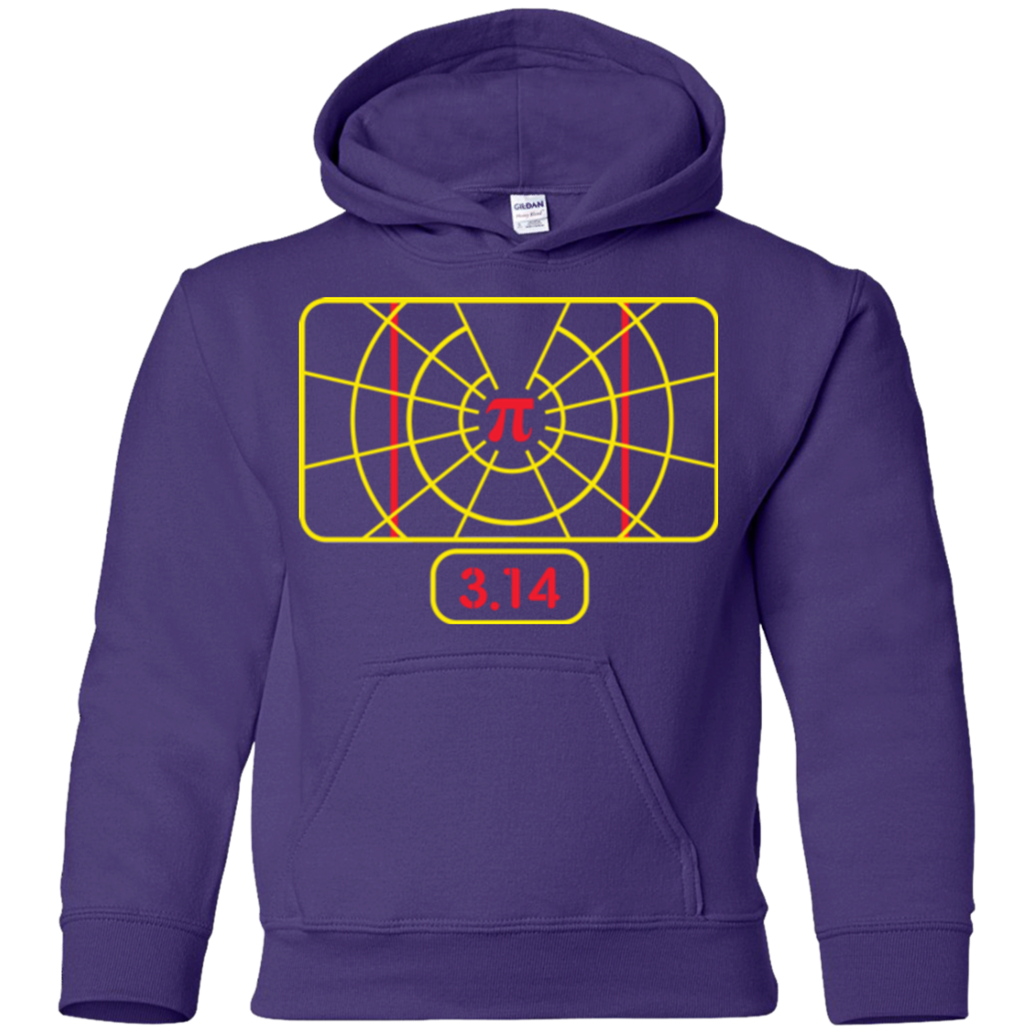 Stay on Pi Youth Hoodie