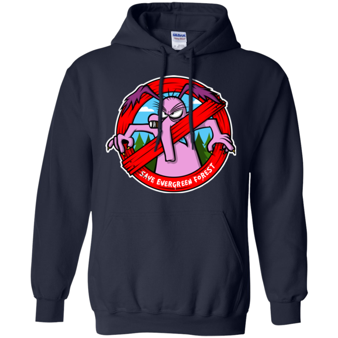 Save The Forest Pullover Hoodie