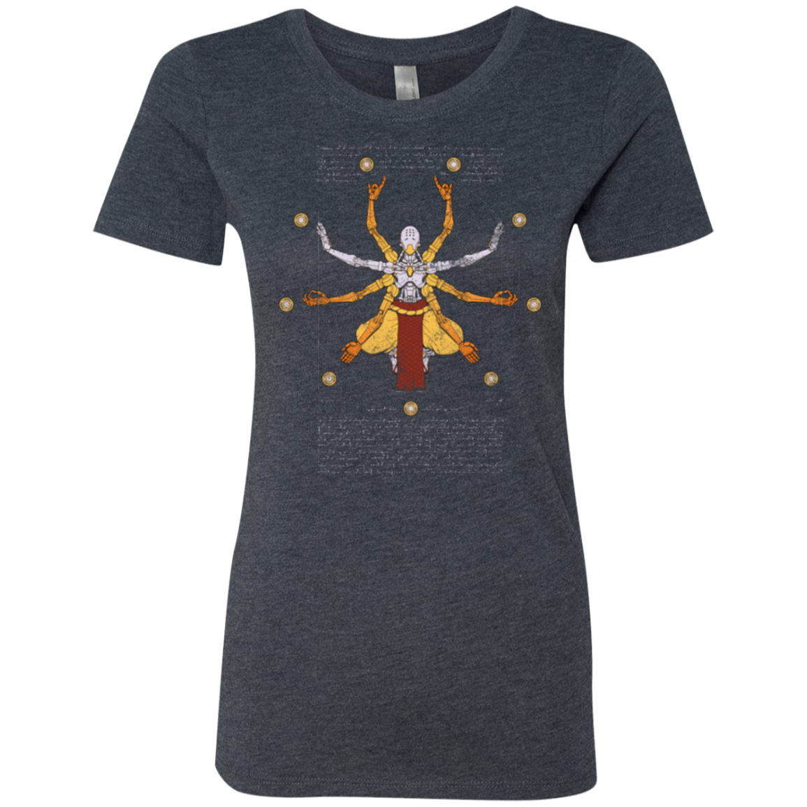 Vitruvian Omnic Women's Triblend T-Shirt