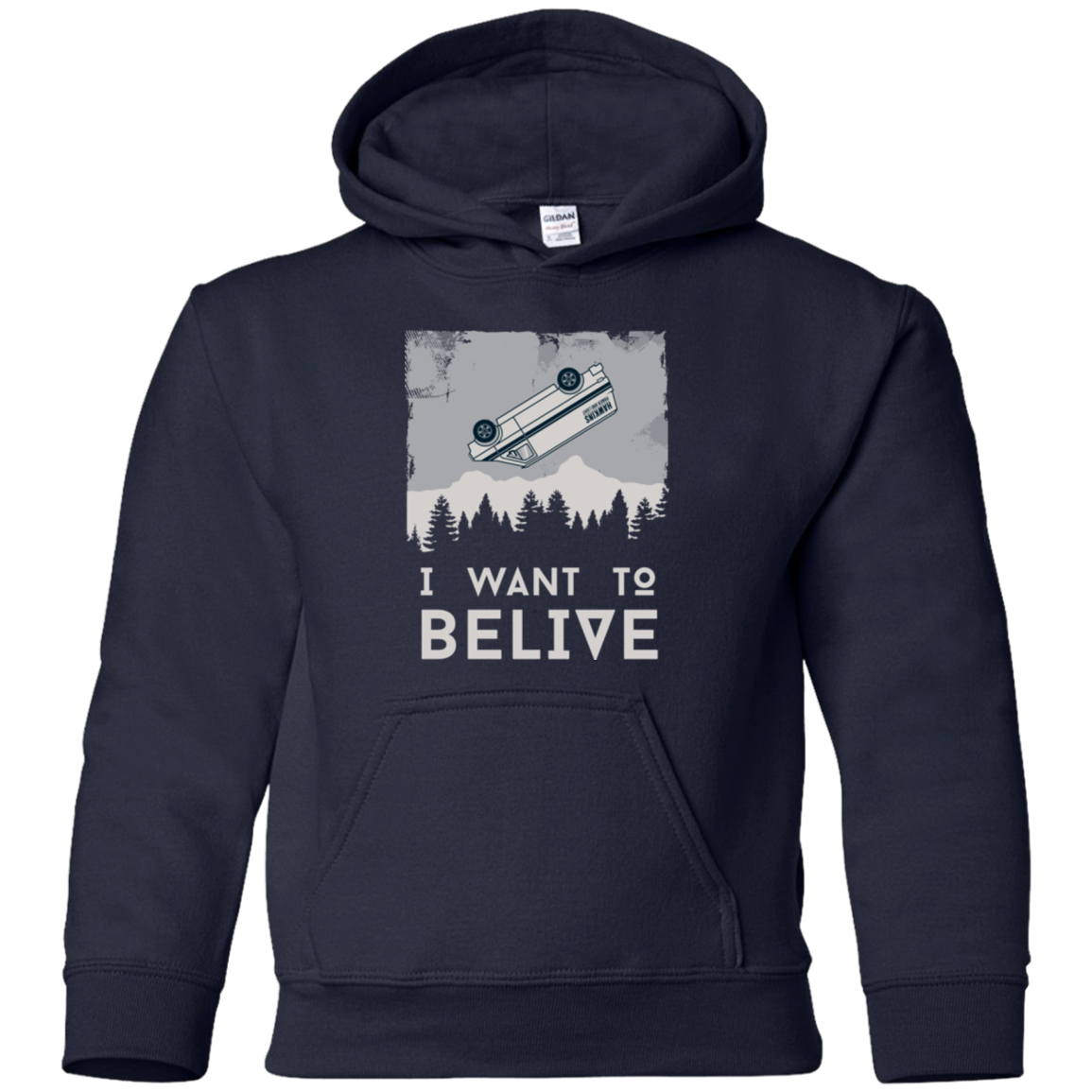 I Want to Believe Youth Hoodie