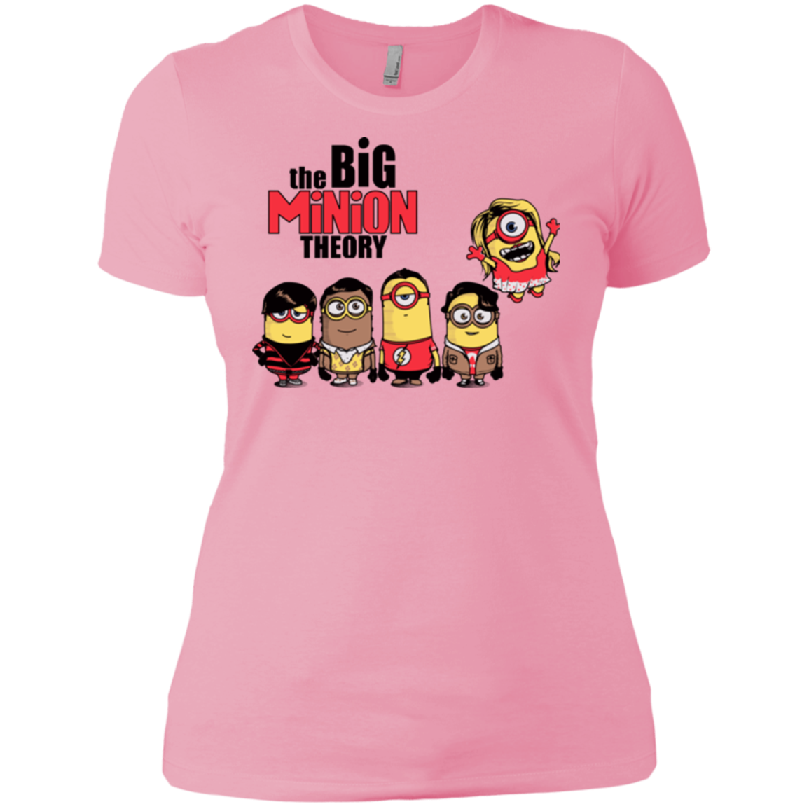 THE BIG MINION THEORY Women's Premium T-Shirt