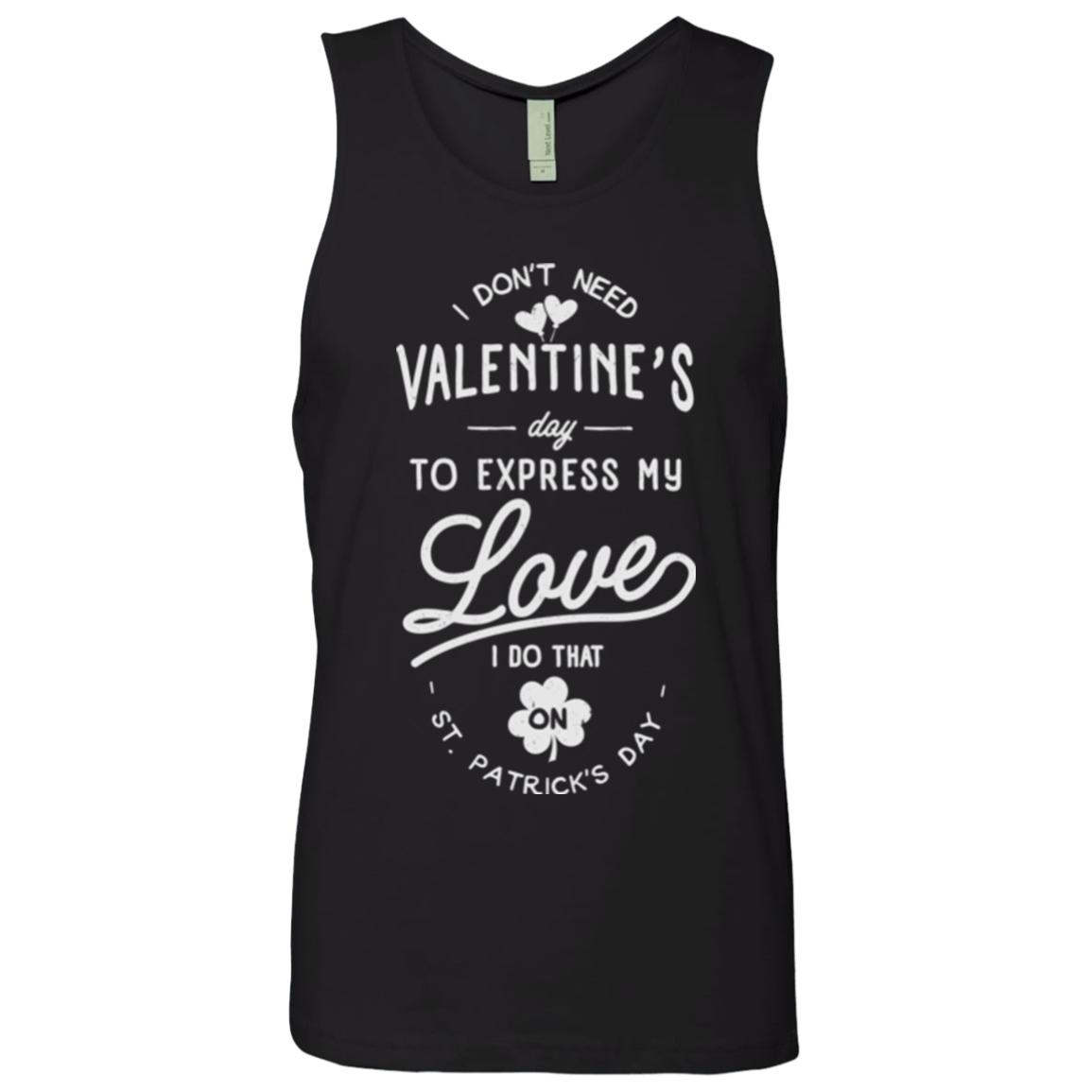 Valentine's Day Men's Premium Tank Top