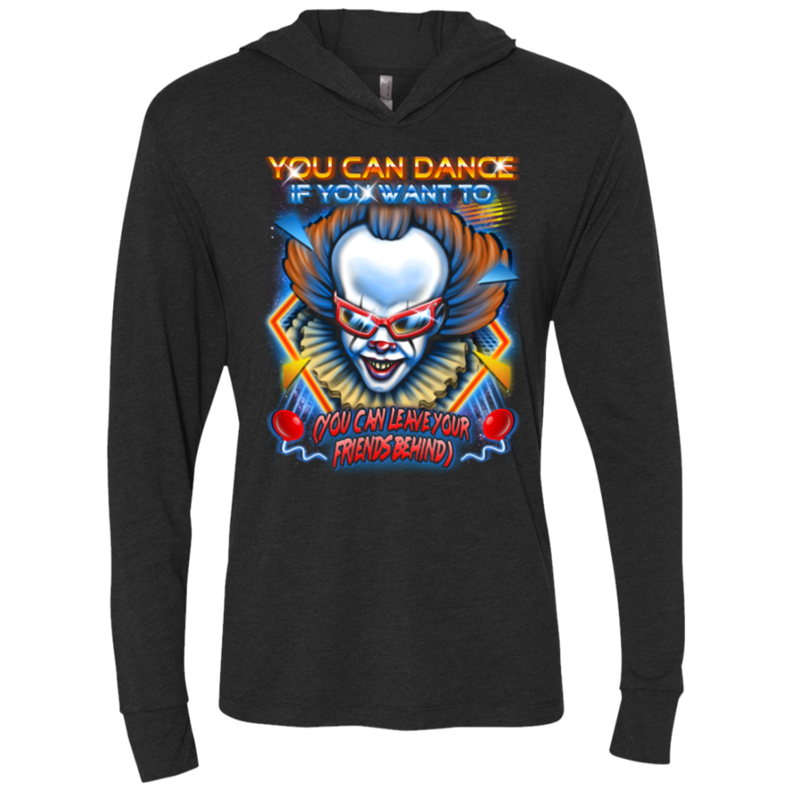 You can Dance Triblend Long Sleeve Hoodie Tee