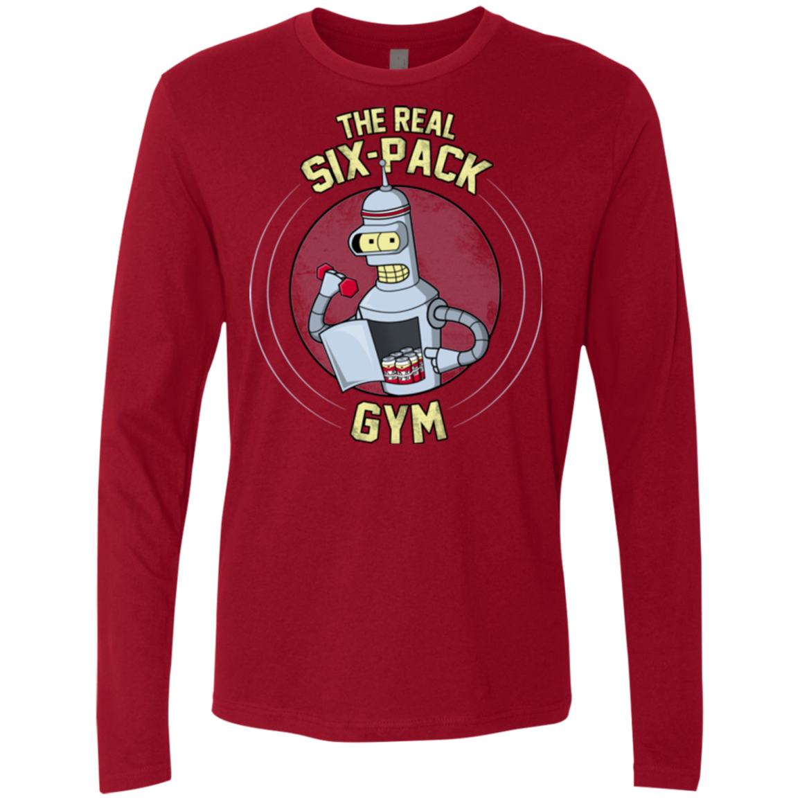 The Real Six Pack Men's Premium Long Sleeve