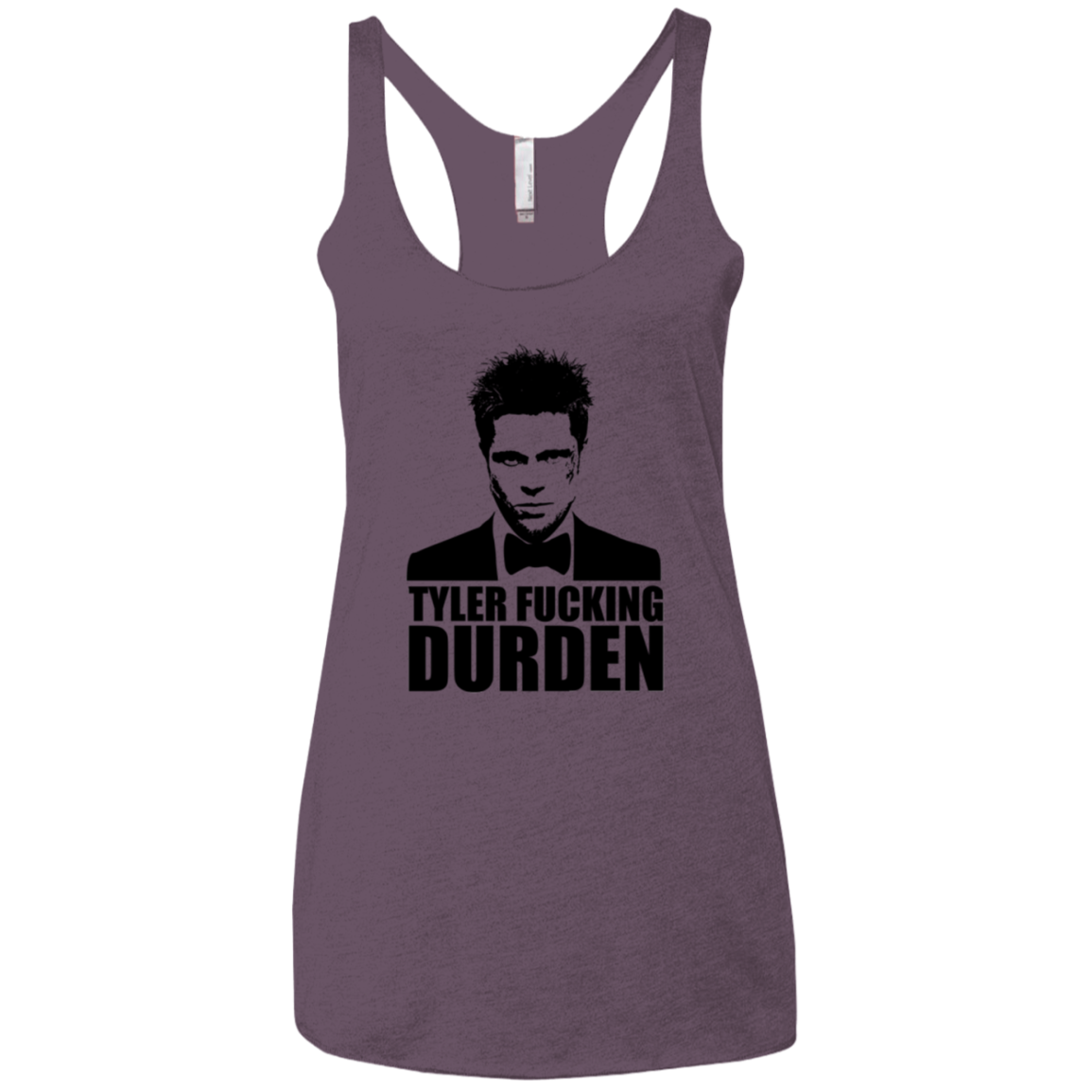 Tyler Fucking Durden Women's Triblend Racerback Tank