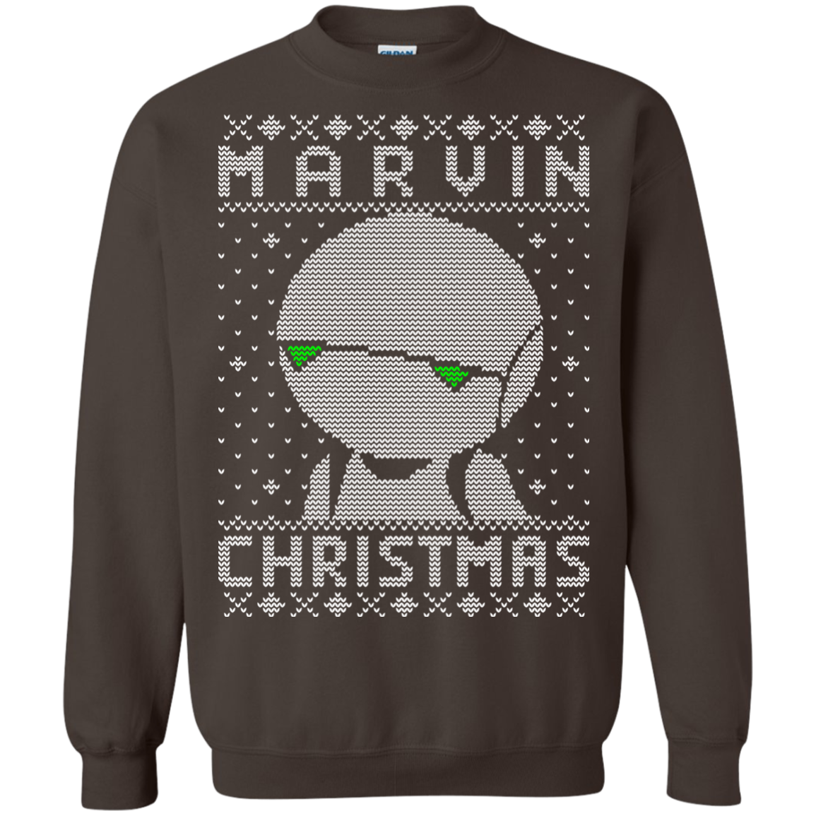 Marvin Christmas Crewneck Sweatshirt