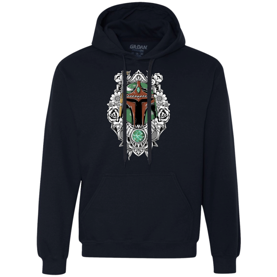 Mandalorian Warrior Premium Fleece Hoodie