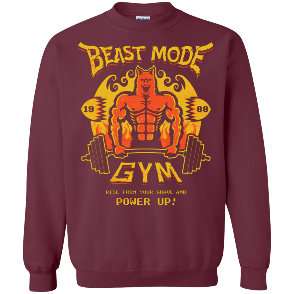 Beast Mode Gym Crewneck Sweatshirt