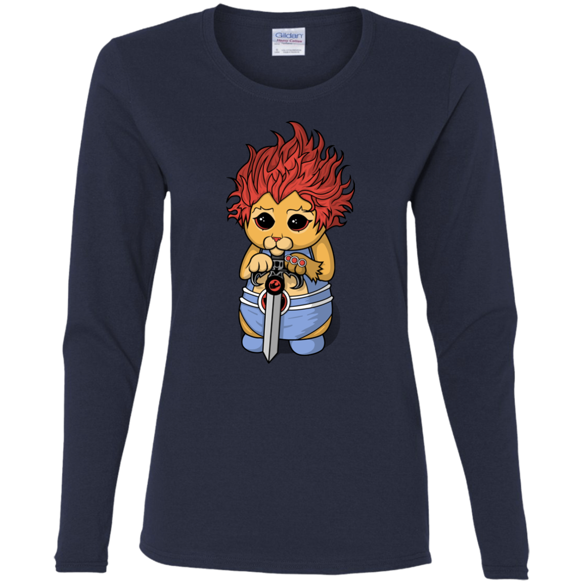 Thunder Kitty Women's Long Sleeve T-Shirt