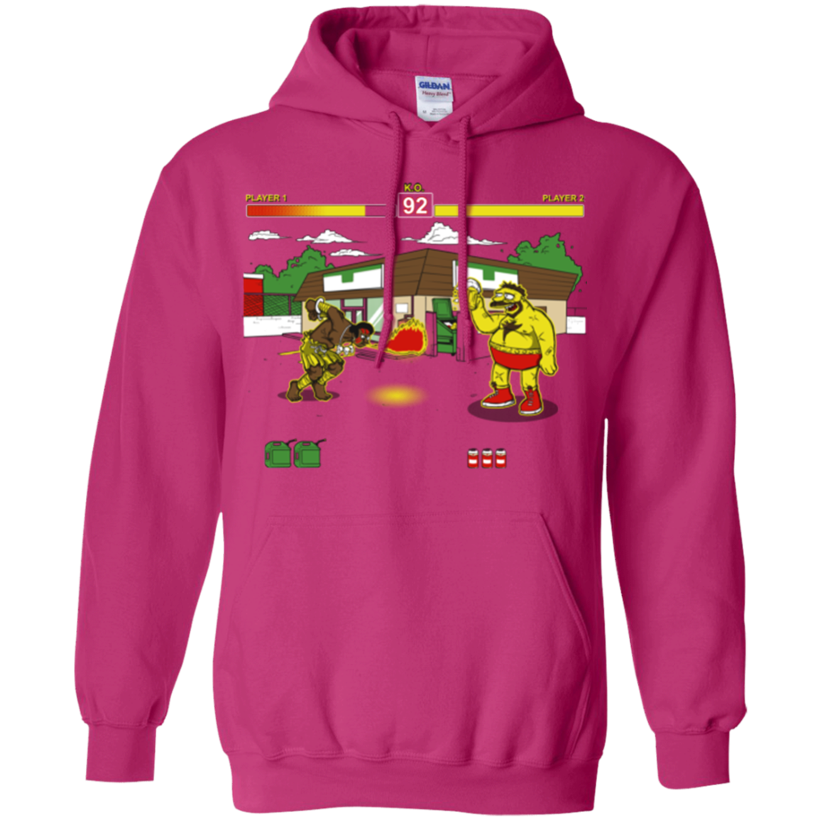 Springfield Fighter Pullover Hoodie
