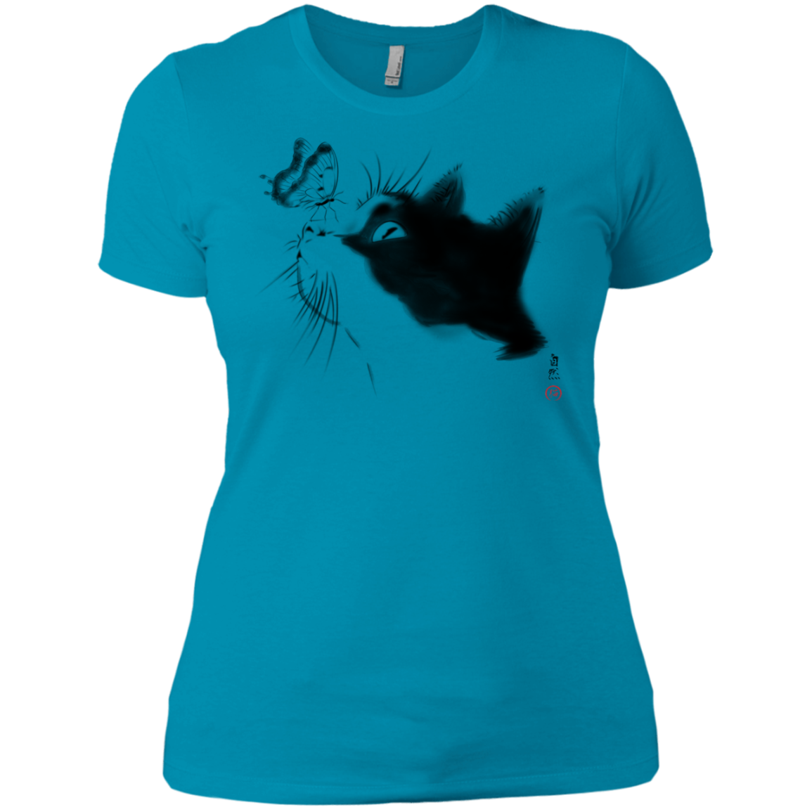 Curious Cat Women's Premium T-Shirt
