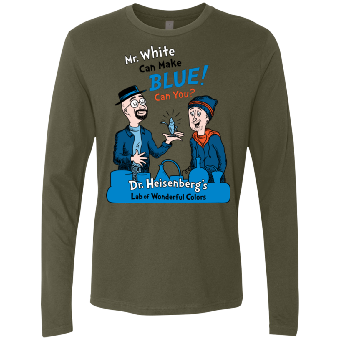 Mr White Men's Premium Long Sleeve