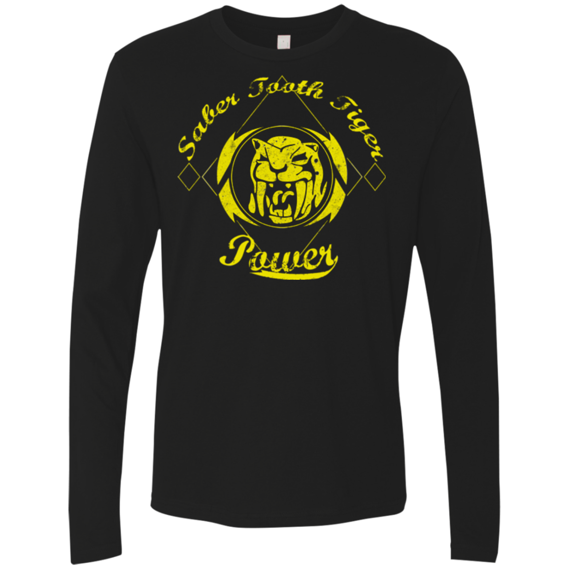 Saber Tooth Tiger (1) Men's Premium Long Sleeve