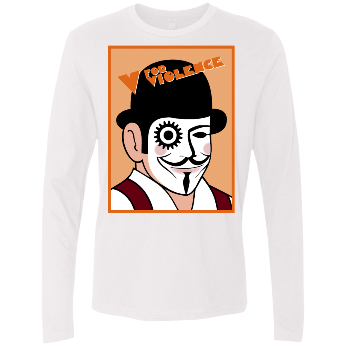 V for Violence Men's Premium Long Sleeve