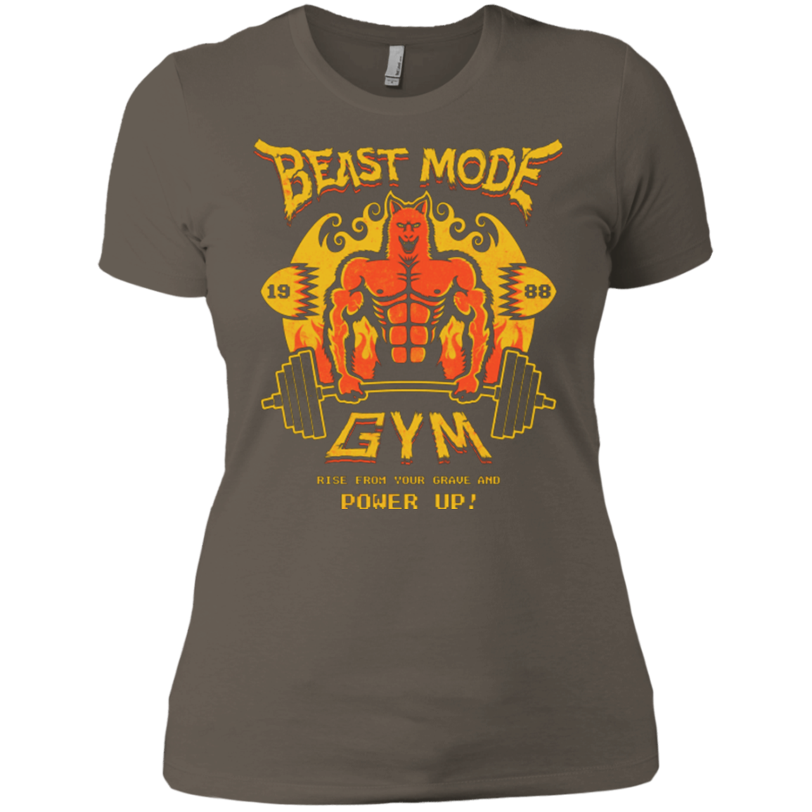 Beast Mode Gym Women's Premium T-Shirt