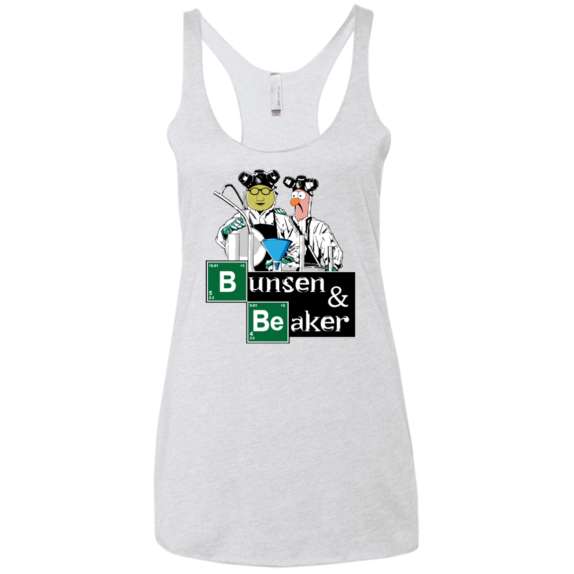 Bunsen & Beaker Women's Triblend Racerback Tank