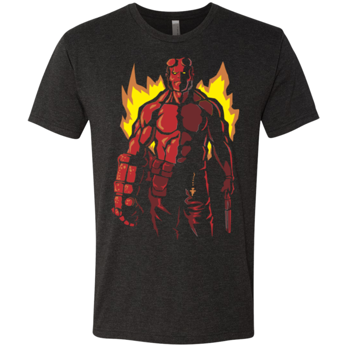 Red Hero Men's Triblend T-Shirt