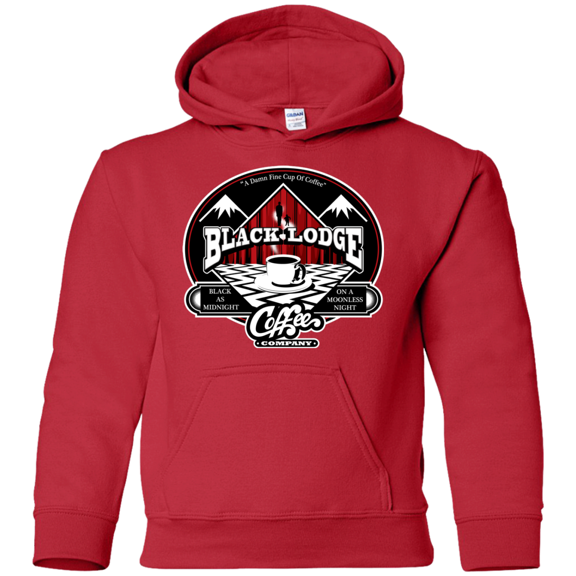 Black Lodge Coffee Company Youth Hoodie