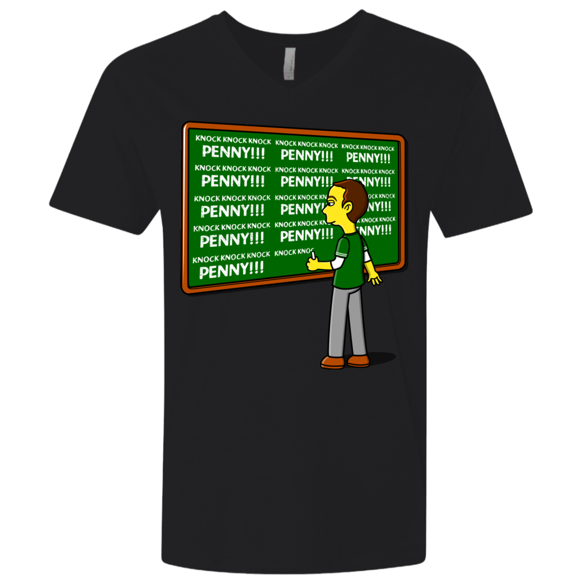 Blackboard Theory Men's Premium V-Neck