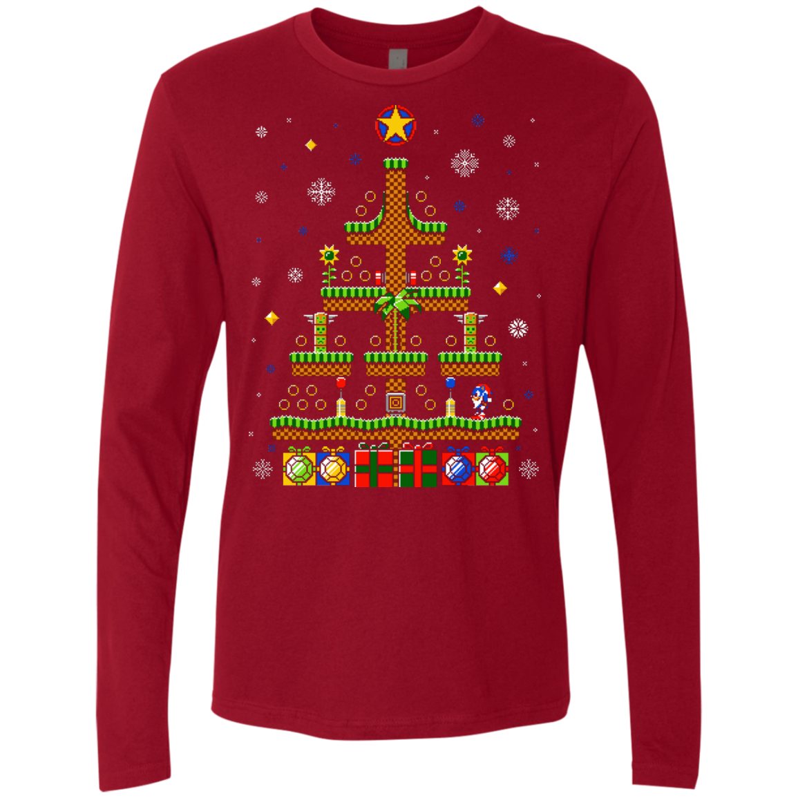 Green Hill Christmas Men's Premium Long Sleeve