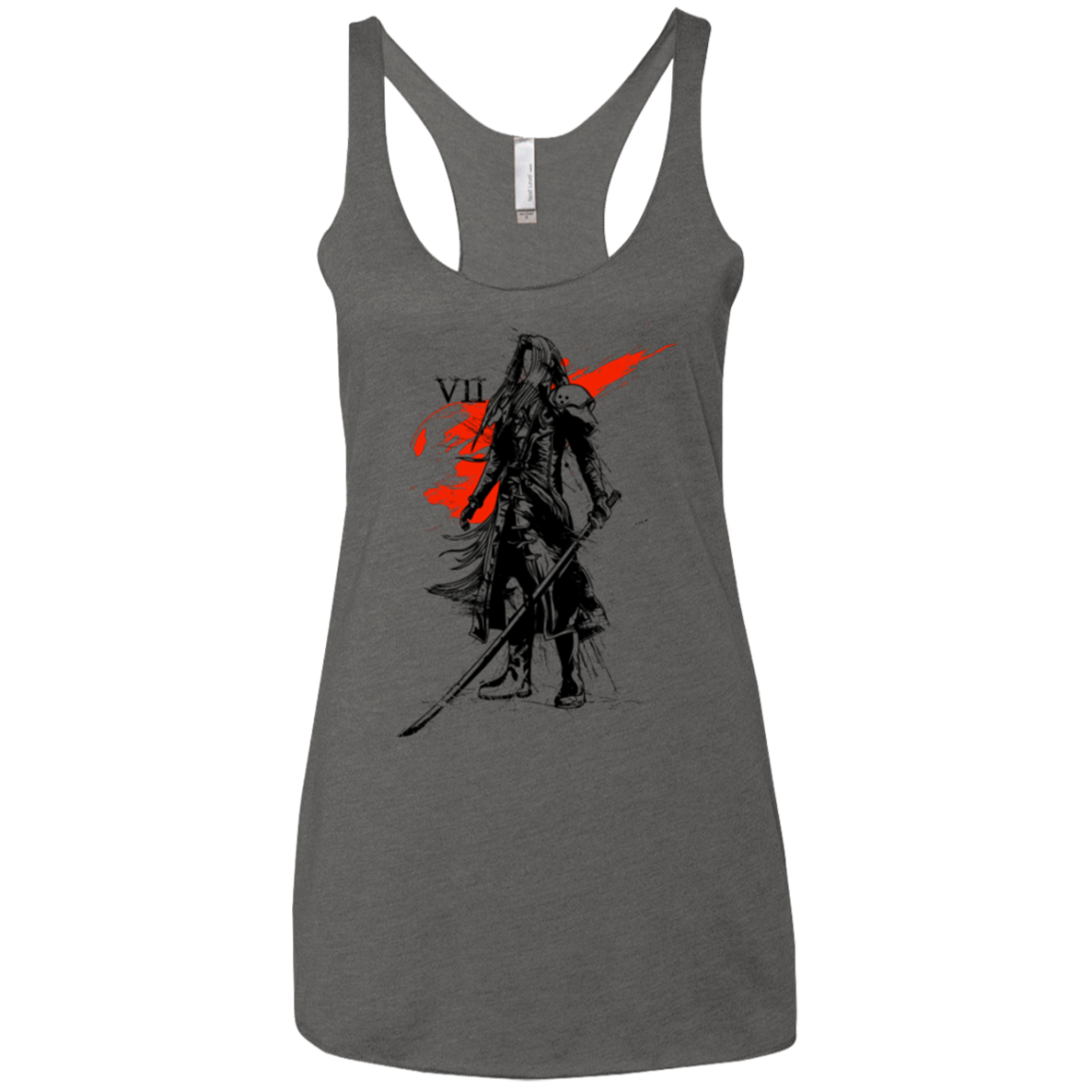 Traditional exsoldier Women's Triblend Racerback Tank
