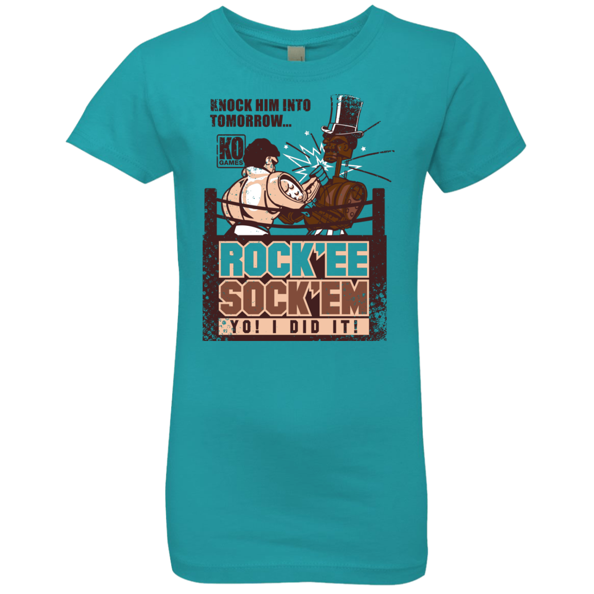 Rockee Sockem Girls Premium T-Shirt