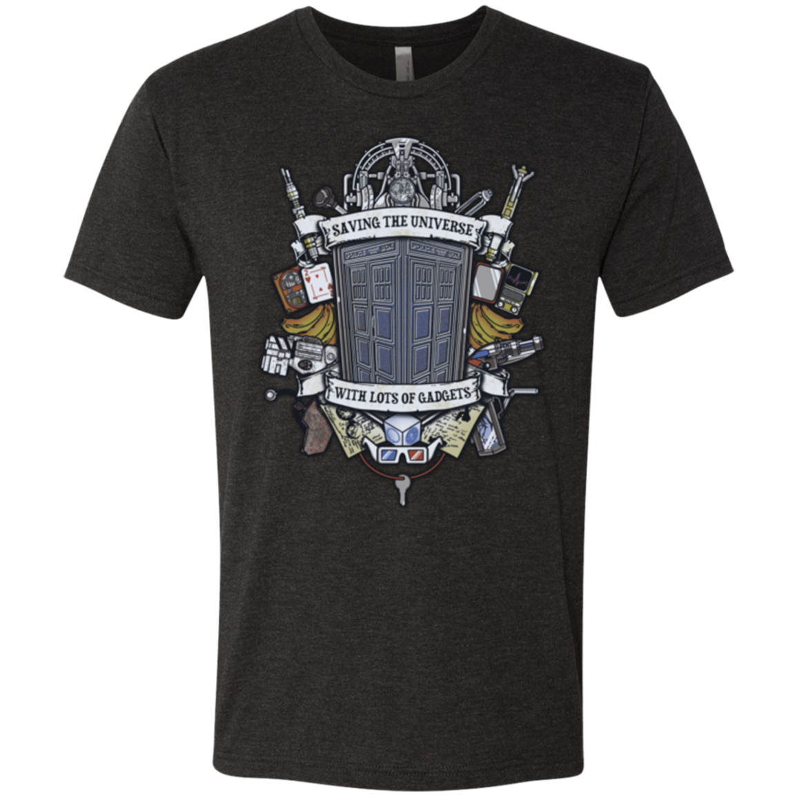 Timelord Crest Men's Triblend T-Shirt