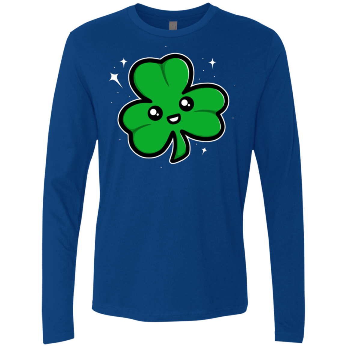 Super Cute Shamrock Men's Premium Long Sleeve