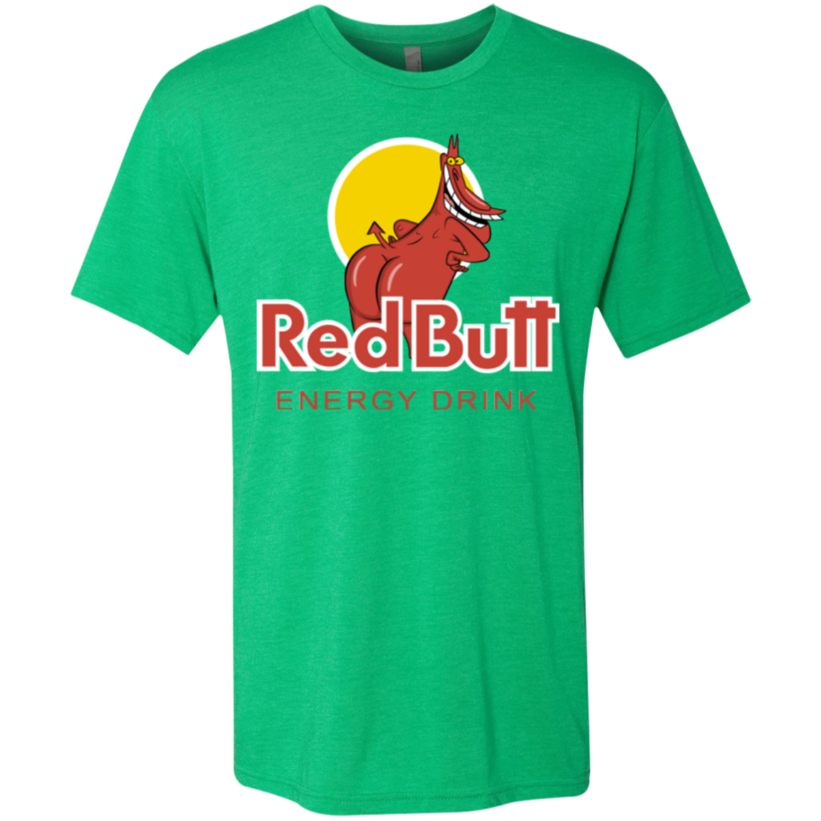 Red butt Men's Triblend T-Shirt