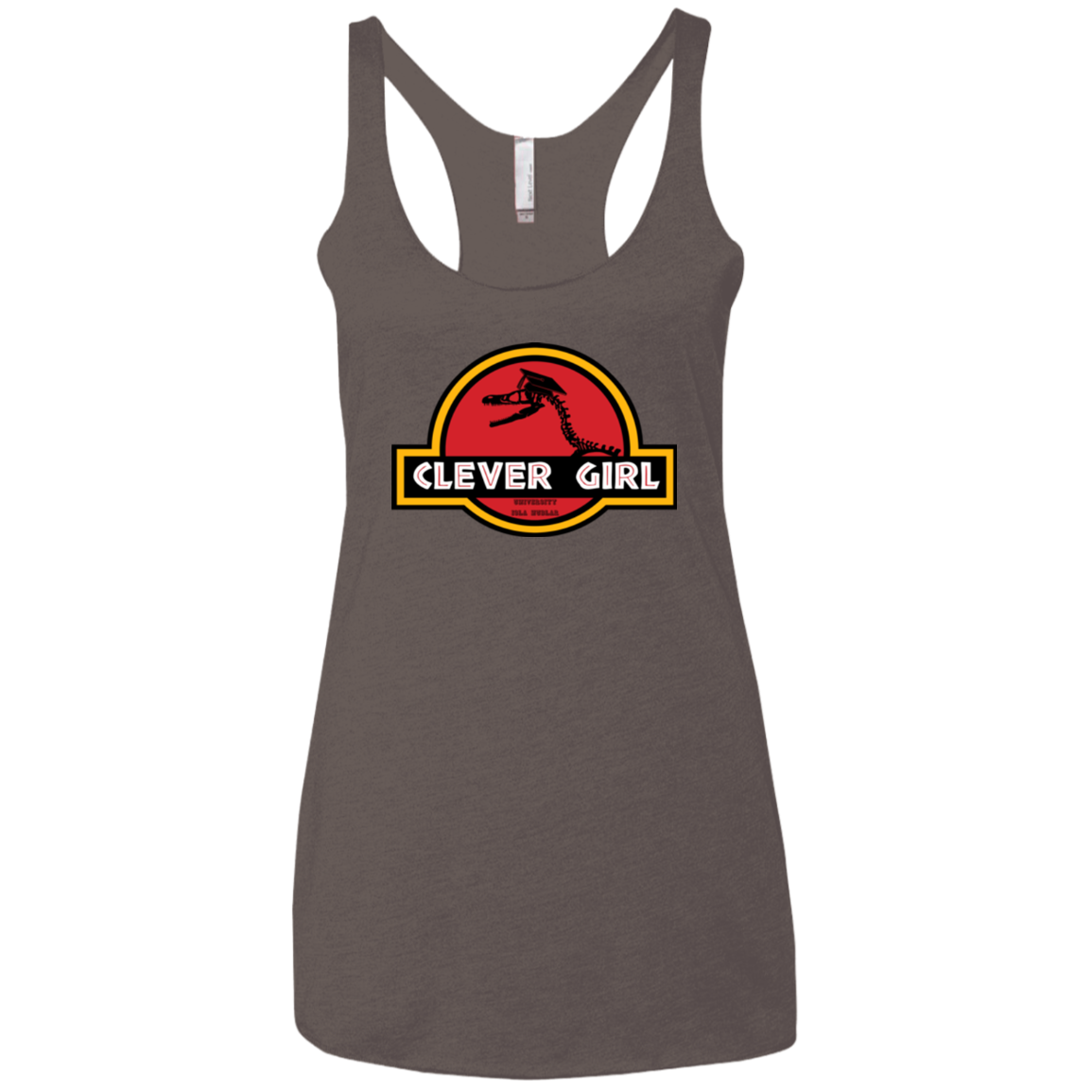 Clever Girl Women's Triblend Racerback Tank