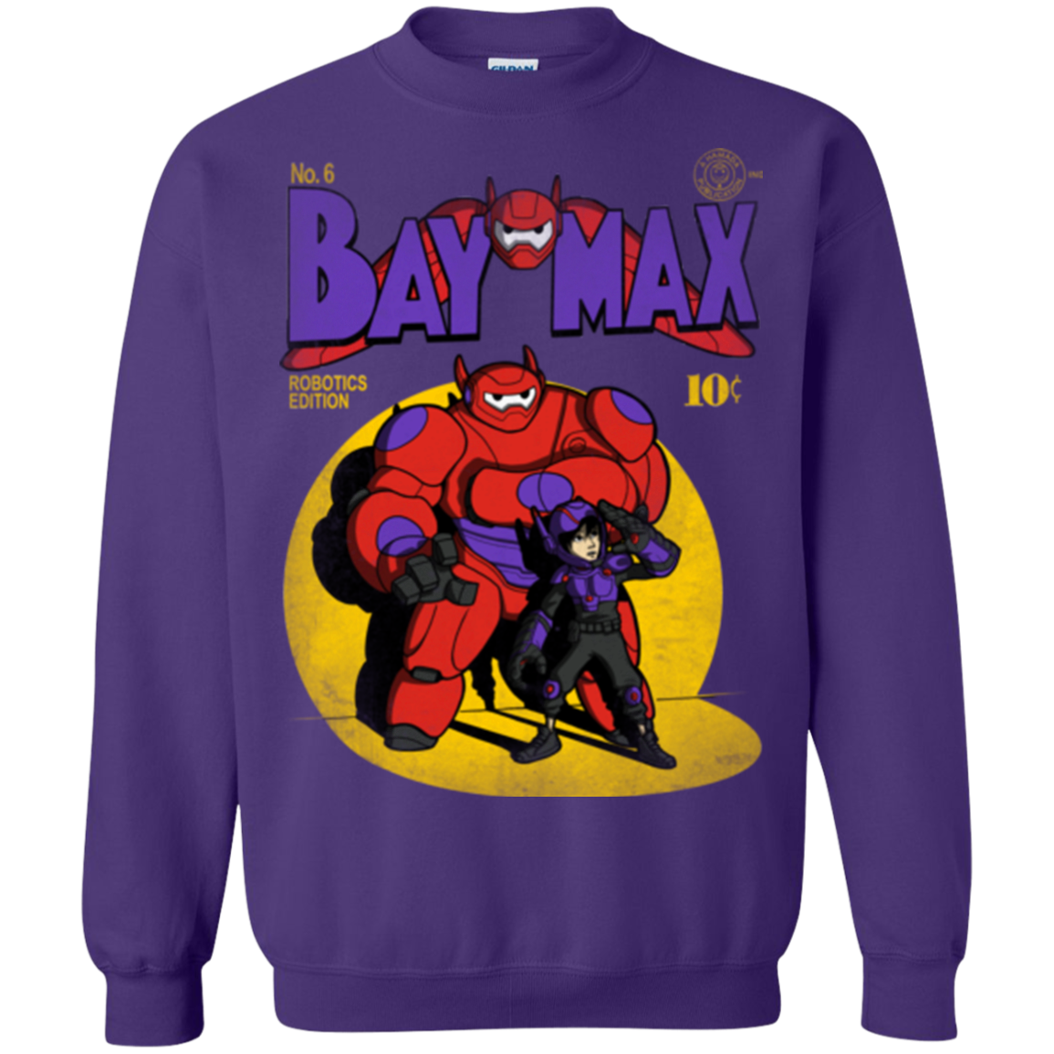 Baymax Number 9 Crewneck Sweatshirt