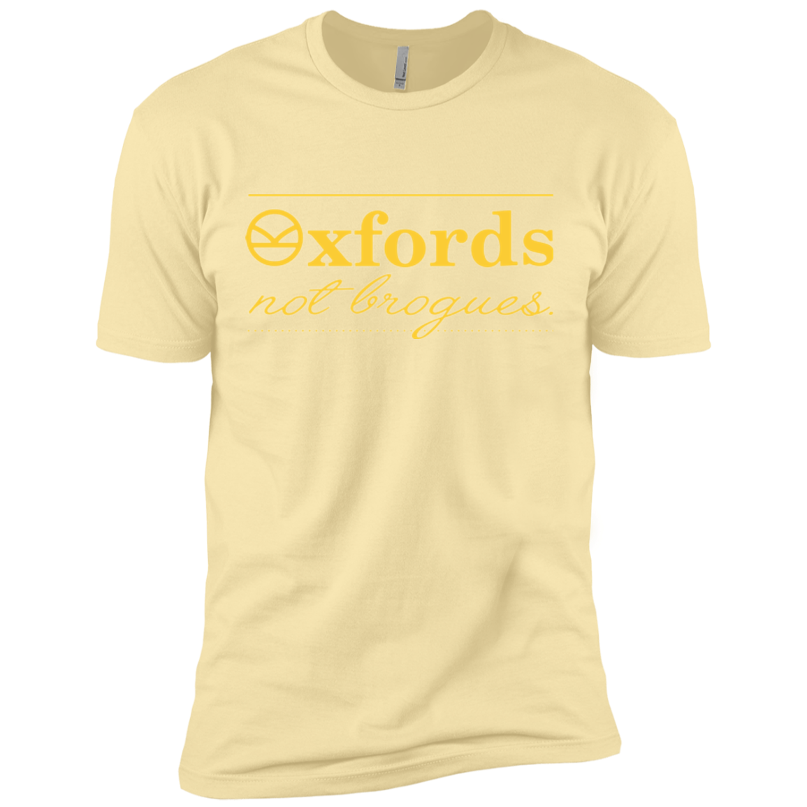 Oxfords Not Brogues Men's Premium T-Shirt