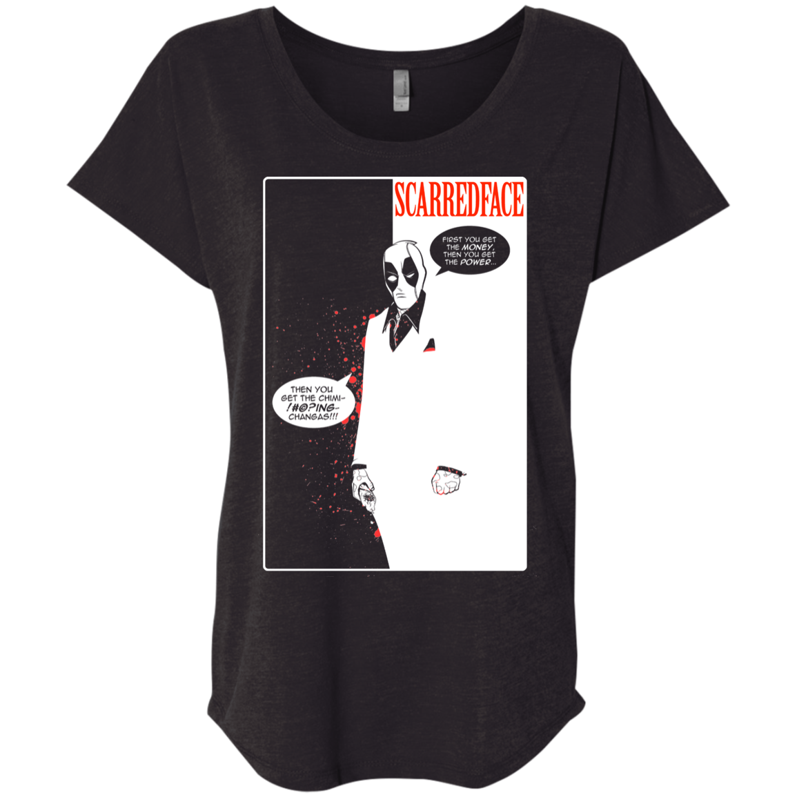 SCARREDFACE Triblend Dolman Sleeve