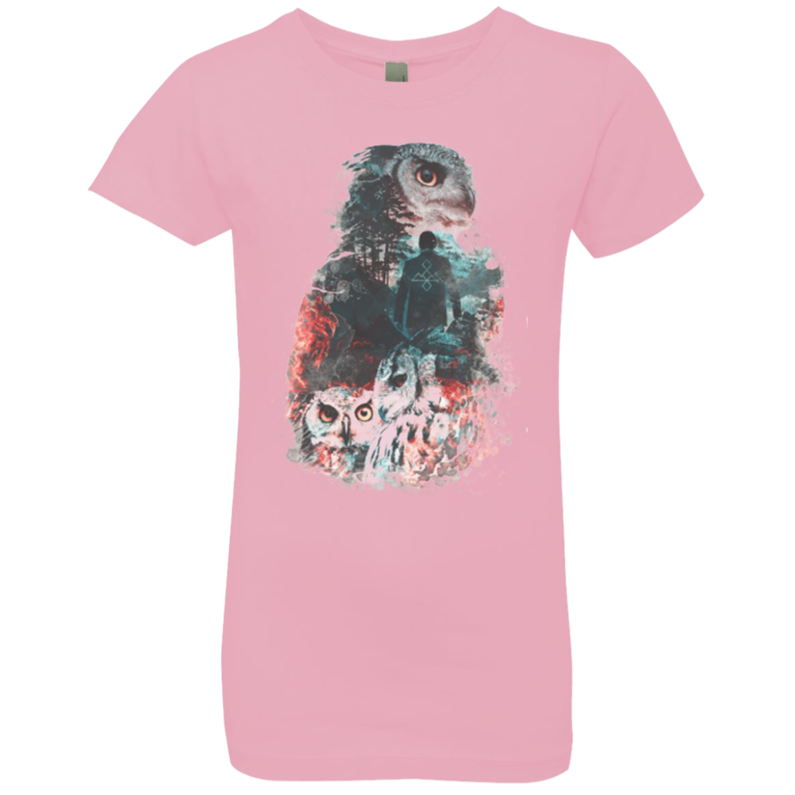 The Owls are Not What They Seem Girls Premium T-Shirt