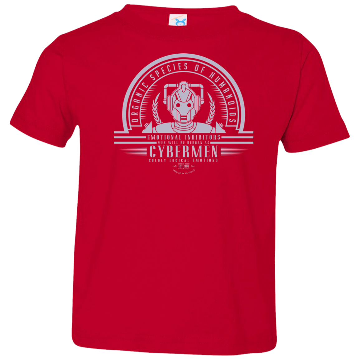 Who Villains Cybermen Toddler Premium T-Shirt