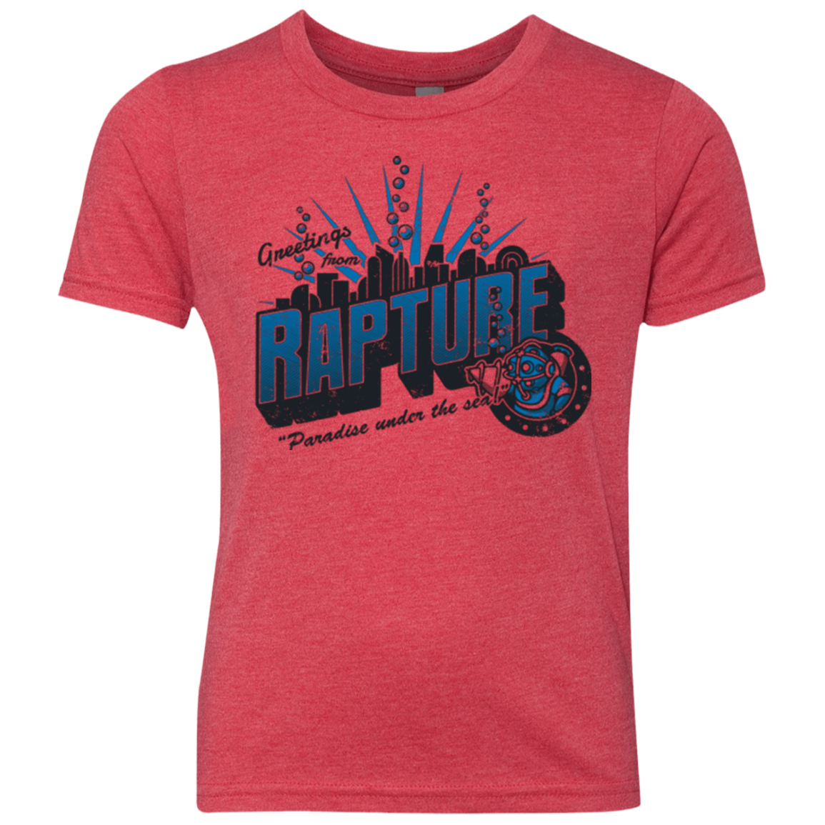 Greetings from Rapture Youth Triblend T-Shirt