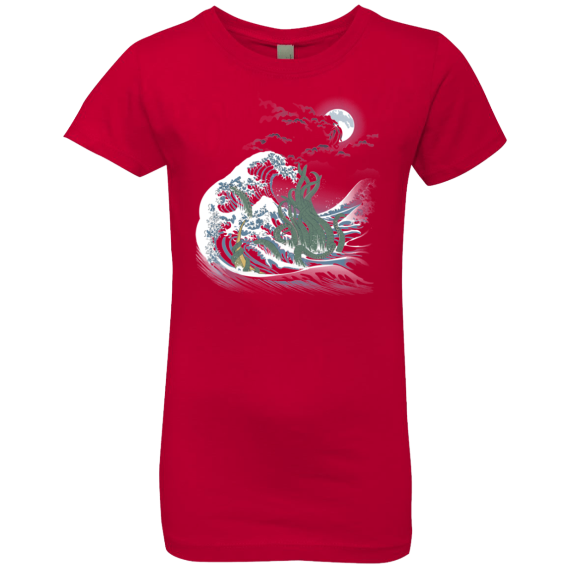 Wave Of R'lyeh Girls Premium T-Shirt